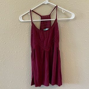 Maurice’s red tank top size small